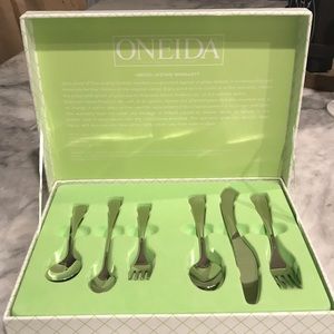 Oneida baby/child 6pc stainless steel progress set